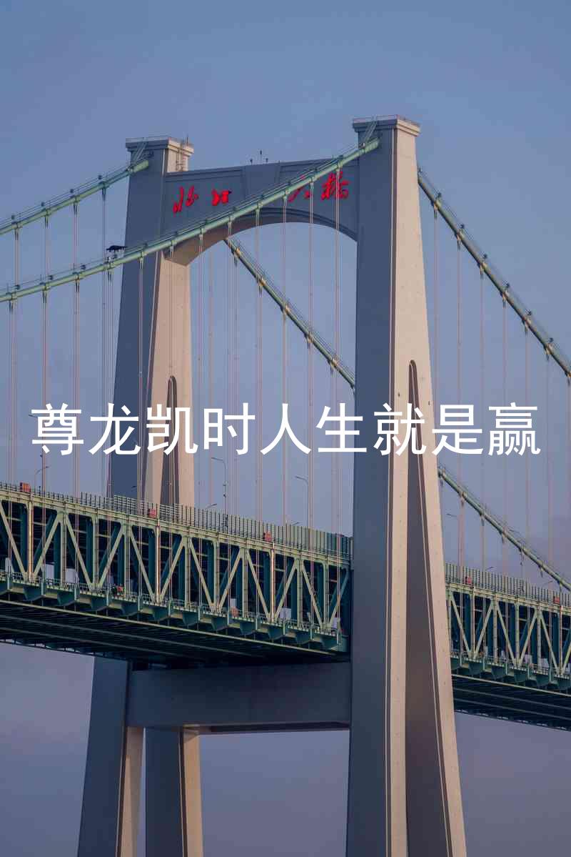 尊龙凯时人生就是赢